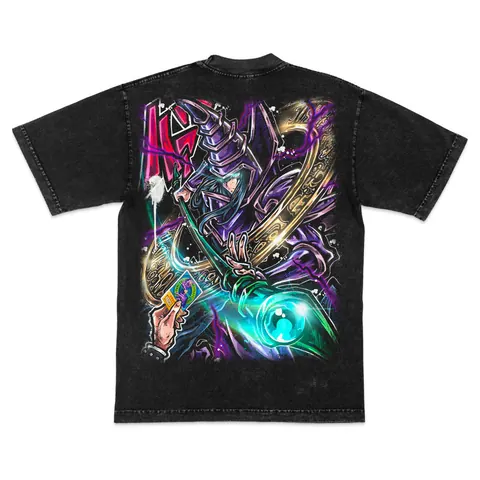 Darkcaster mineral wash tee, back print