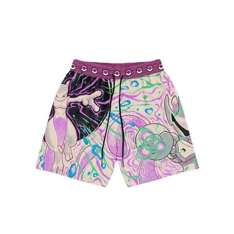 Genetic Supremacy mesh shorts, back print