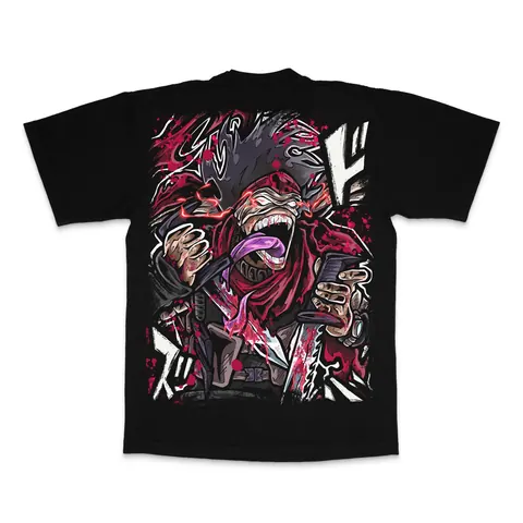 Hero Purge heavyweight tee, back print