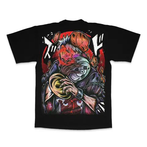 Masked Man heavyweight tee, back print