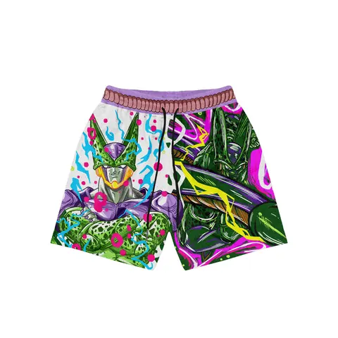 Perfect Evolution mesh shorts, back print