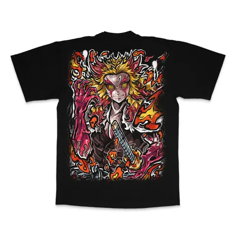 Scorching Abyss heavyweight tee, back print