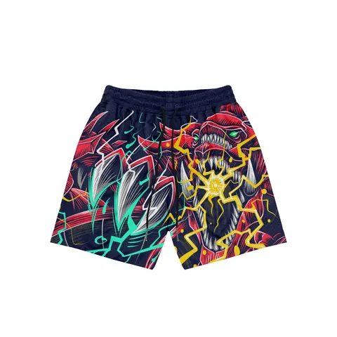 Sky God mesh shorts, back print