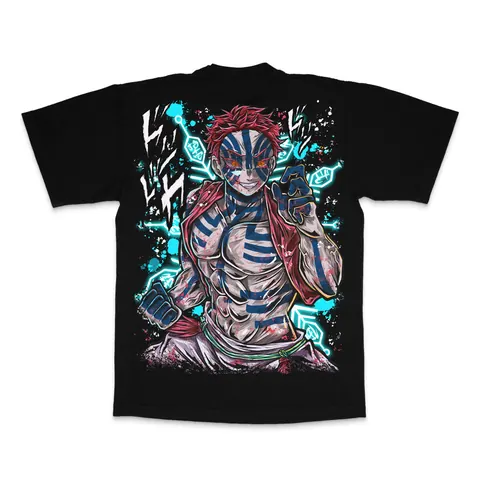Upper Moon 3 heavyweight tee, back print
